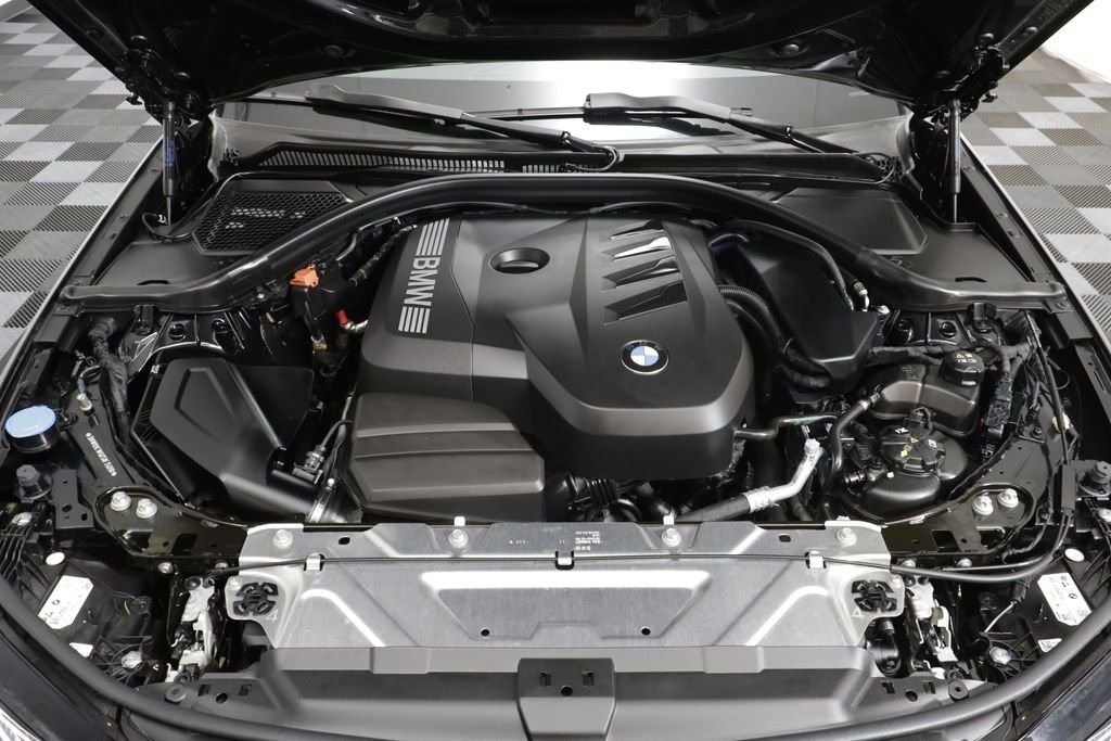 Certified Used 2025 Black Sapphire Metallic BMW 330i xDrive image 24