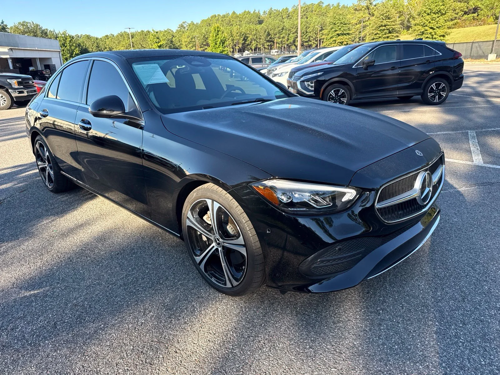 Used 2025 Black Mercedes-Benz C 300 image 1