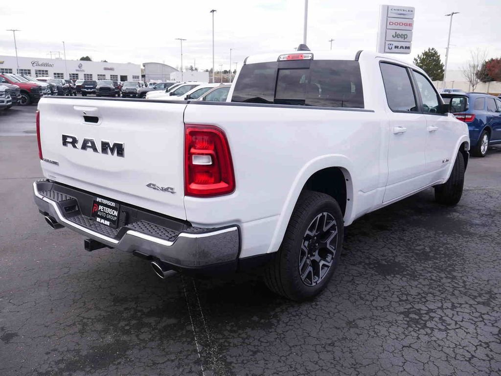 New 2026 Bright White Clear-Coat Exterior Paint RAM LARAMIE image 24