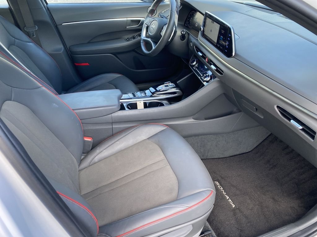 Used 2023 Serenity White Hyundai SEL Plus image 32
