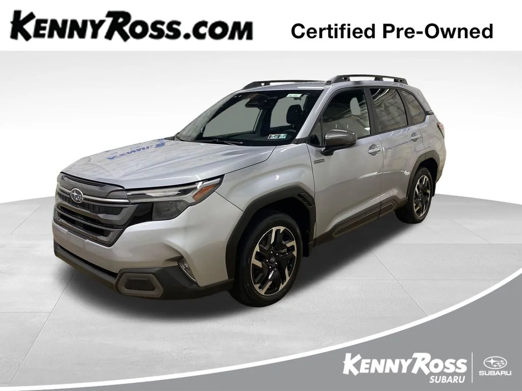 Certified Used 2025 Silver Subaru Limited image 1