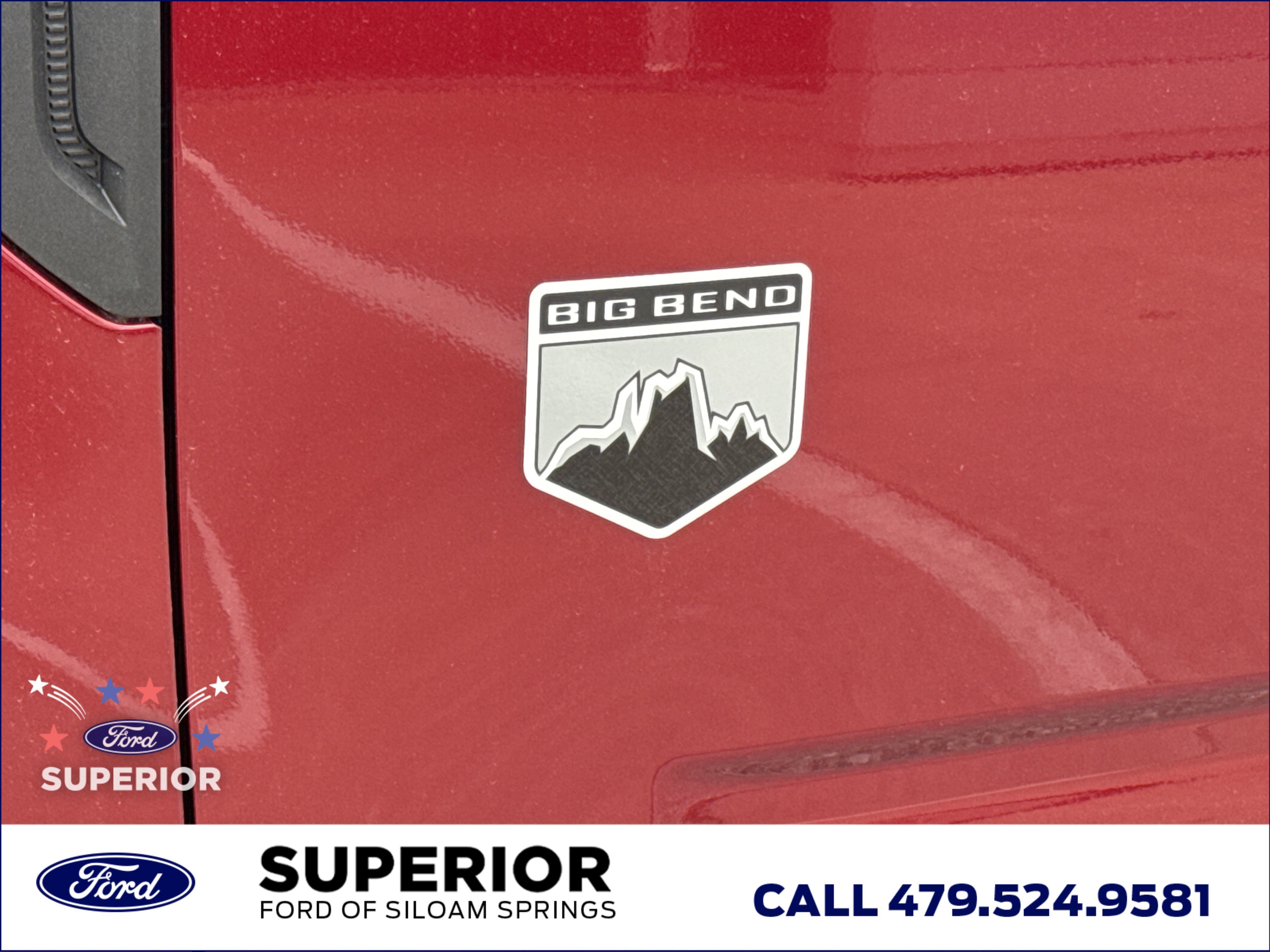 New 2026 Ruby Red Metallic Tinted Clearcoat Ford Big Bend 4WD image 12
