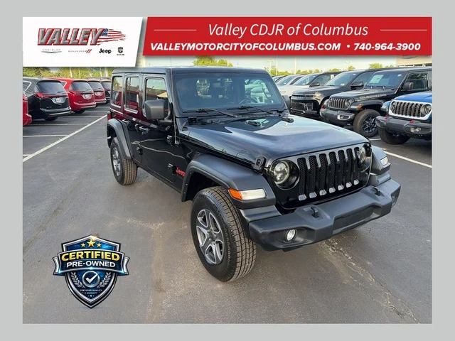 2022 Jeep Wrangler Unlimited Sport S