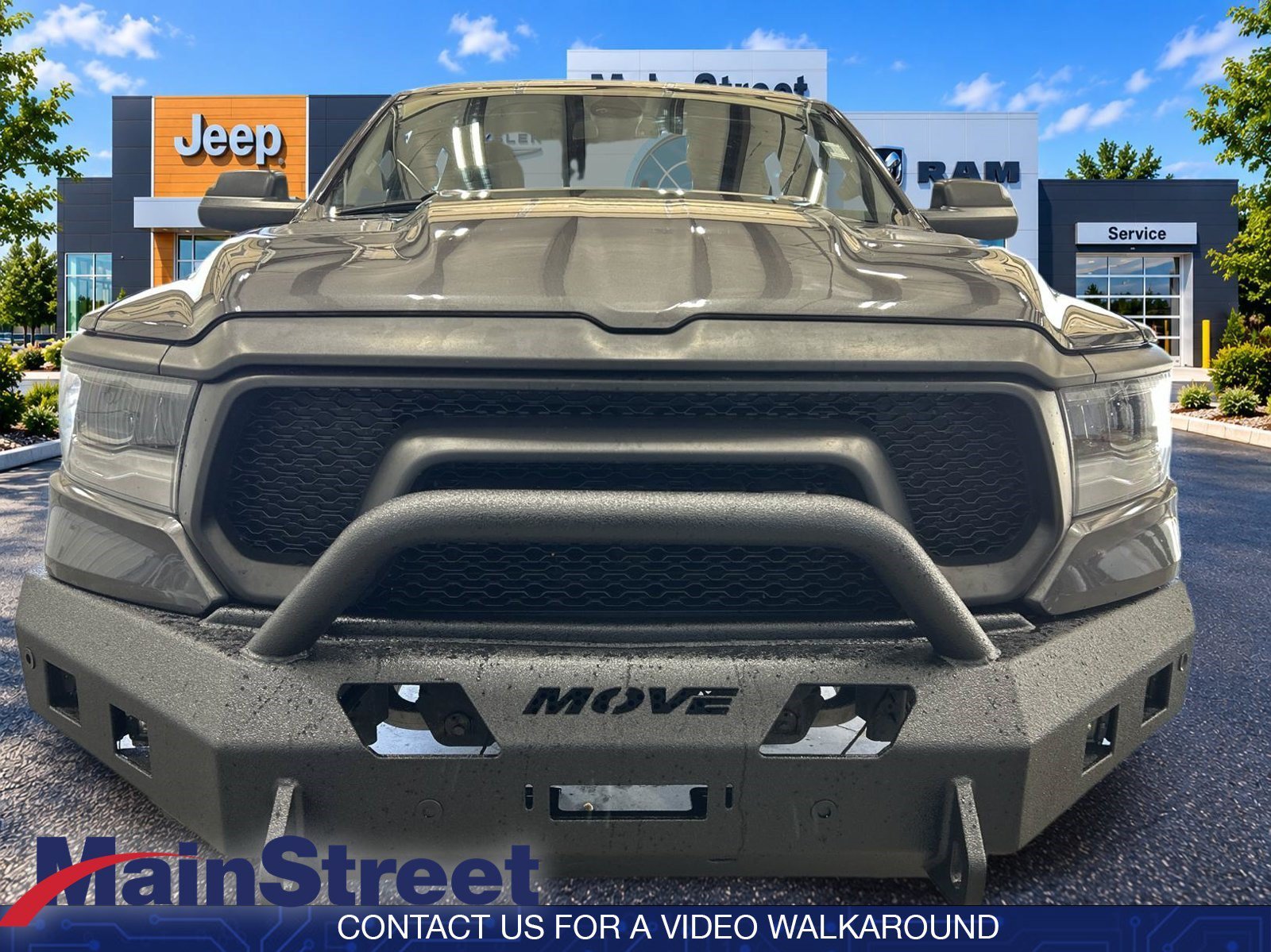 Used 2019 Granite Crystal Metallic Clearcoat Ram Rebel image 5