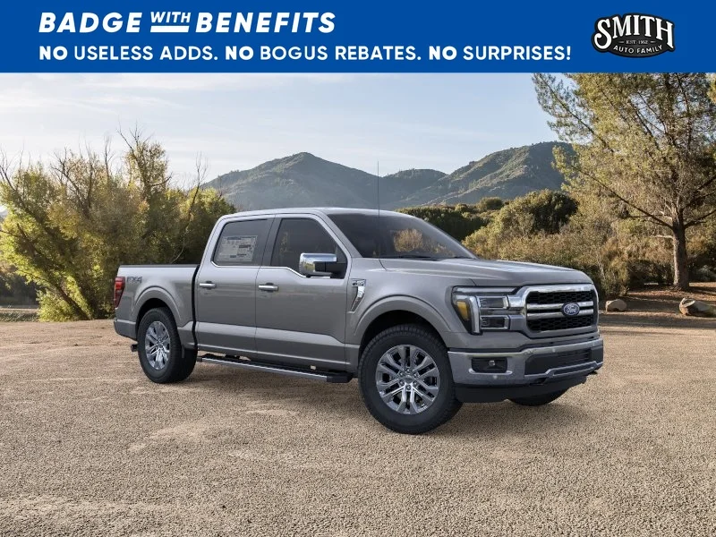 New 2026 Carbonized Gray Metallic Ford Lariat® image 8
