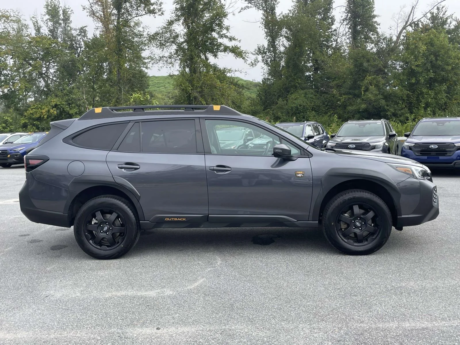 Used 2024 Magnetite Gray Metallic Subaru Wilderness image 28
