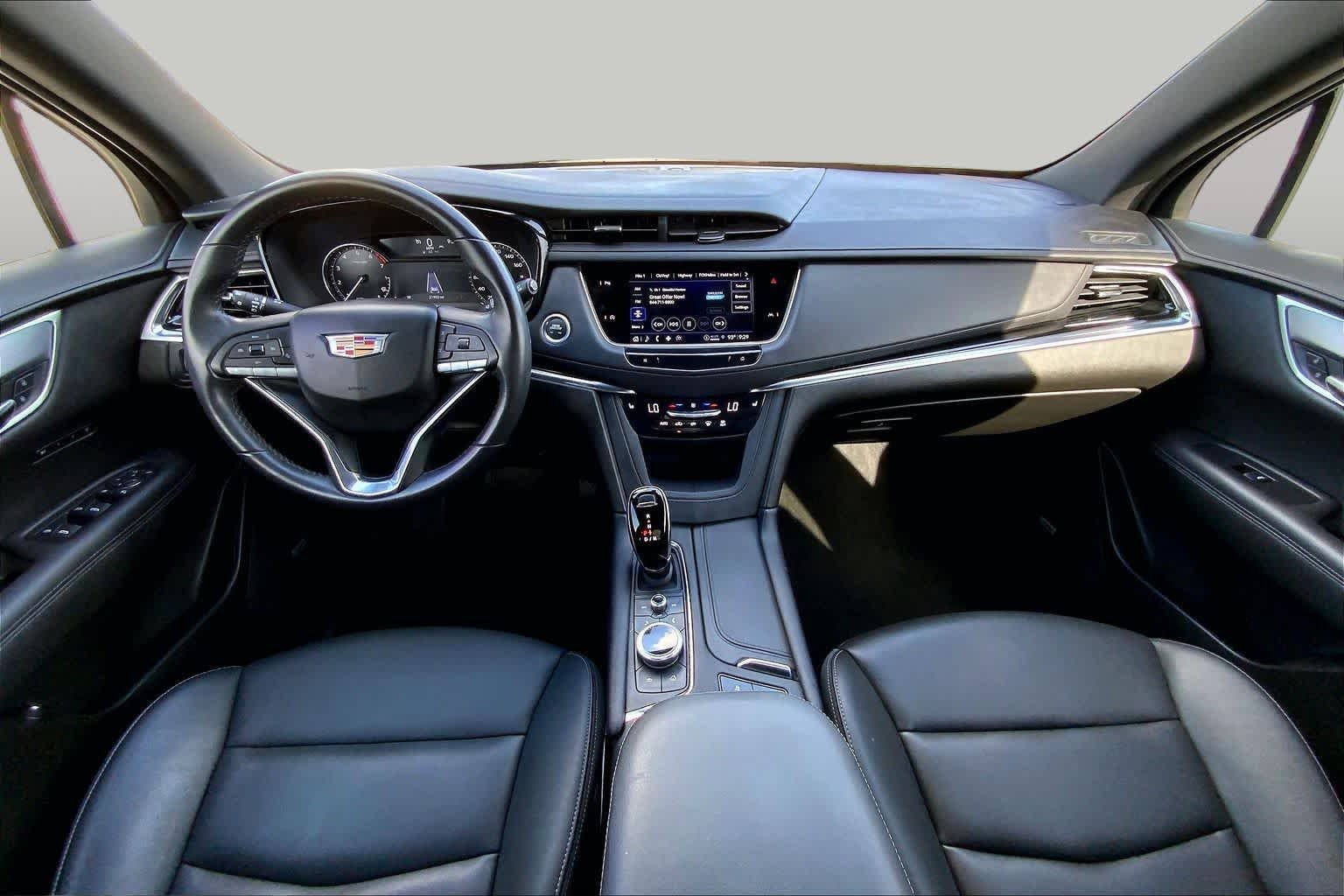 Used 2024 Crystal White Tricoat Cadillac FWD Luxury image 16