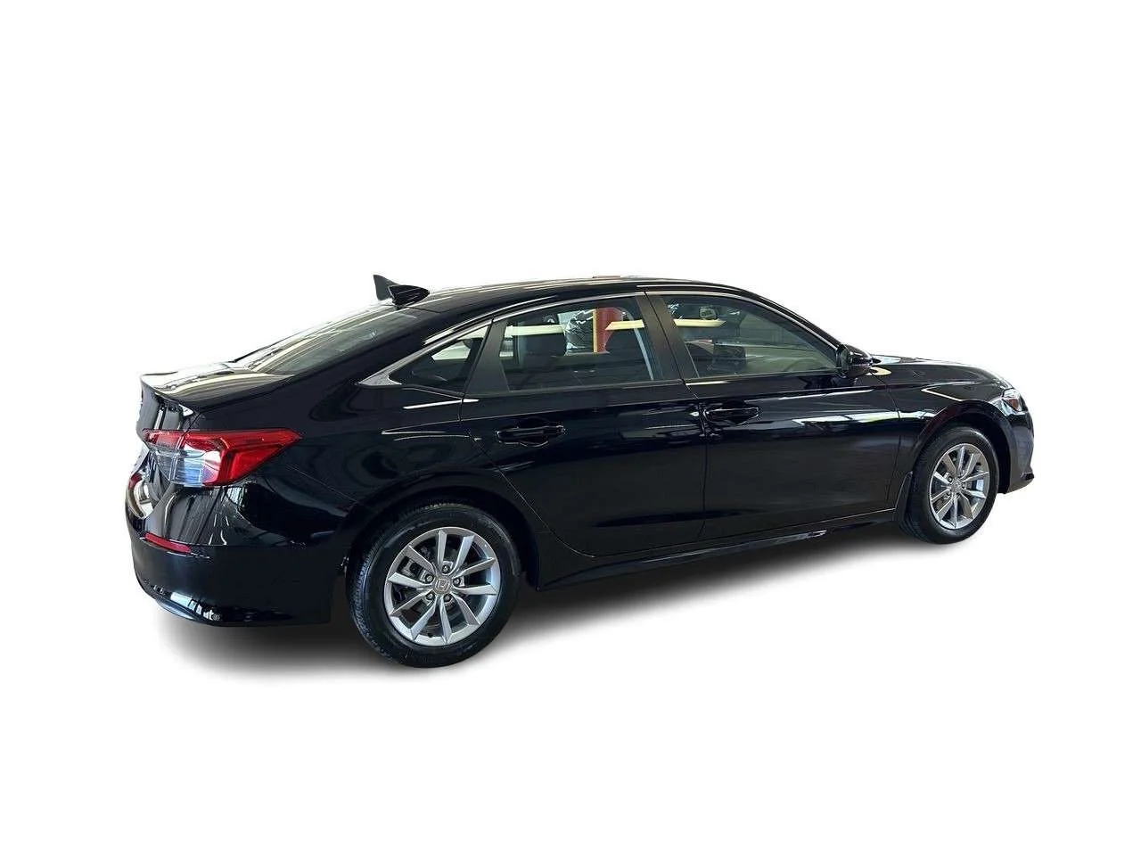 Used 2024 Crystal Black Pearl Honda Sedan EX CVT Certified Pre-Owned   No Accident   L image 14