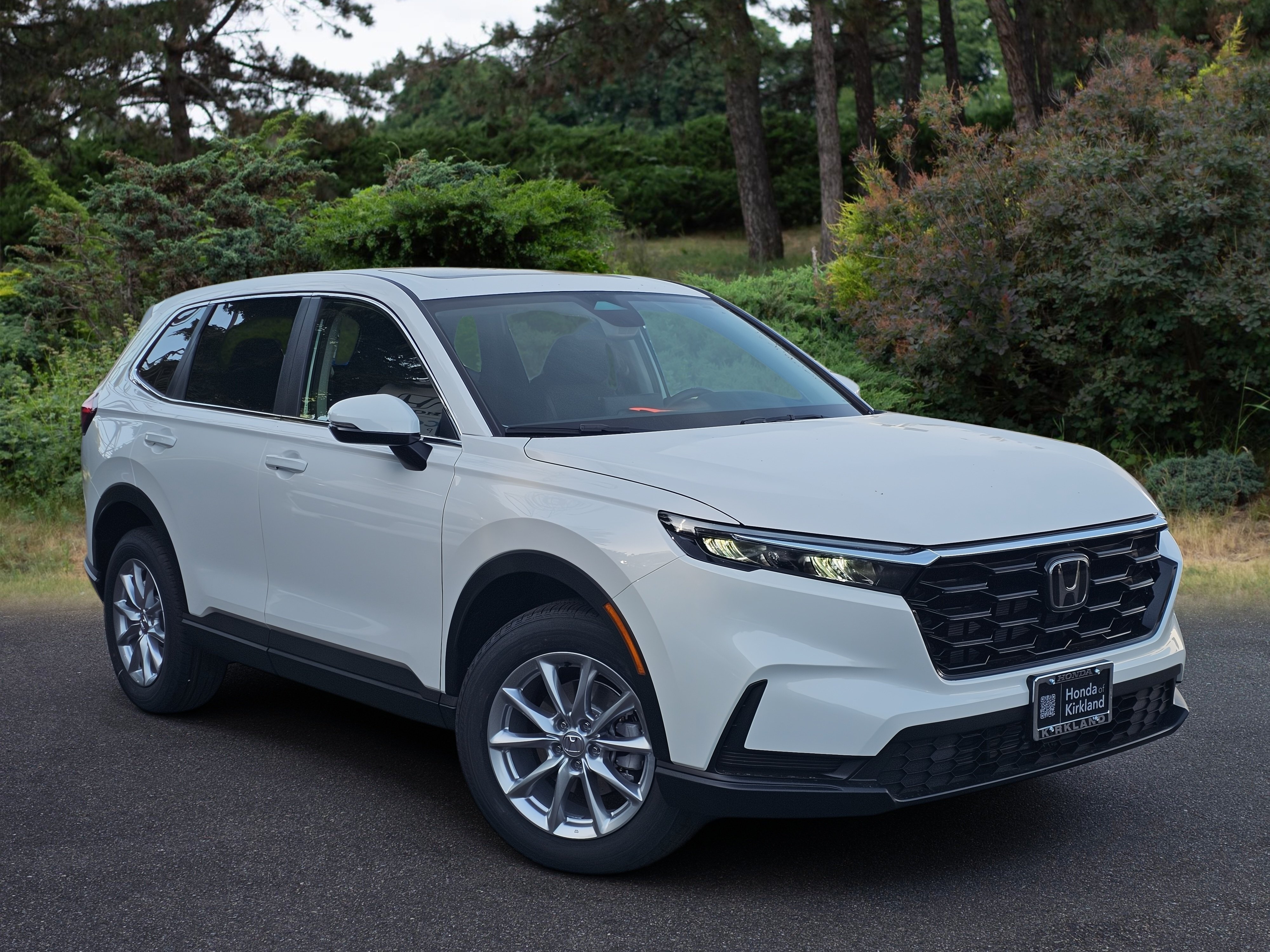 New 2026 Platinum White Pearl Honda EX image 1