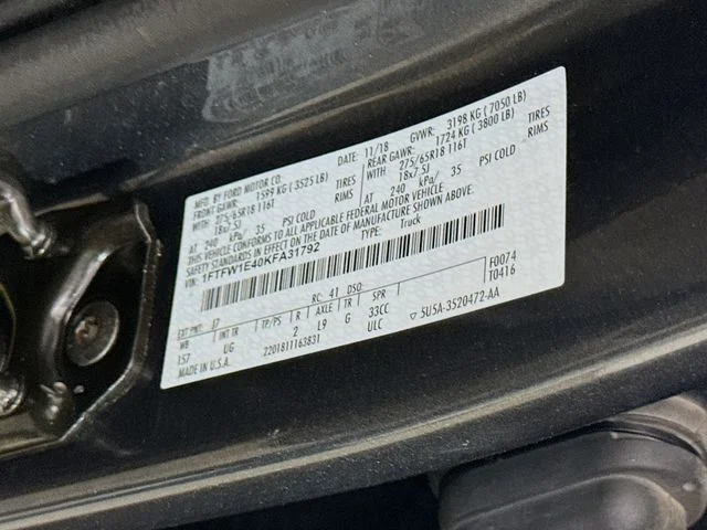 Certified Used 2019 Magnetic Ford XLT image 32