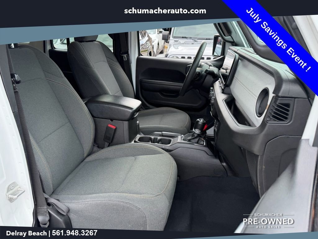 Used 2024 White Jeep Sport S image 16