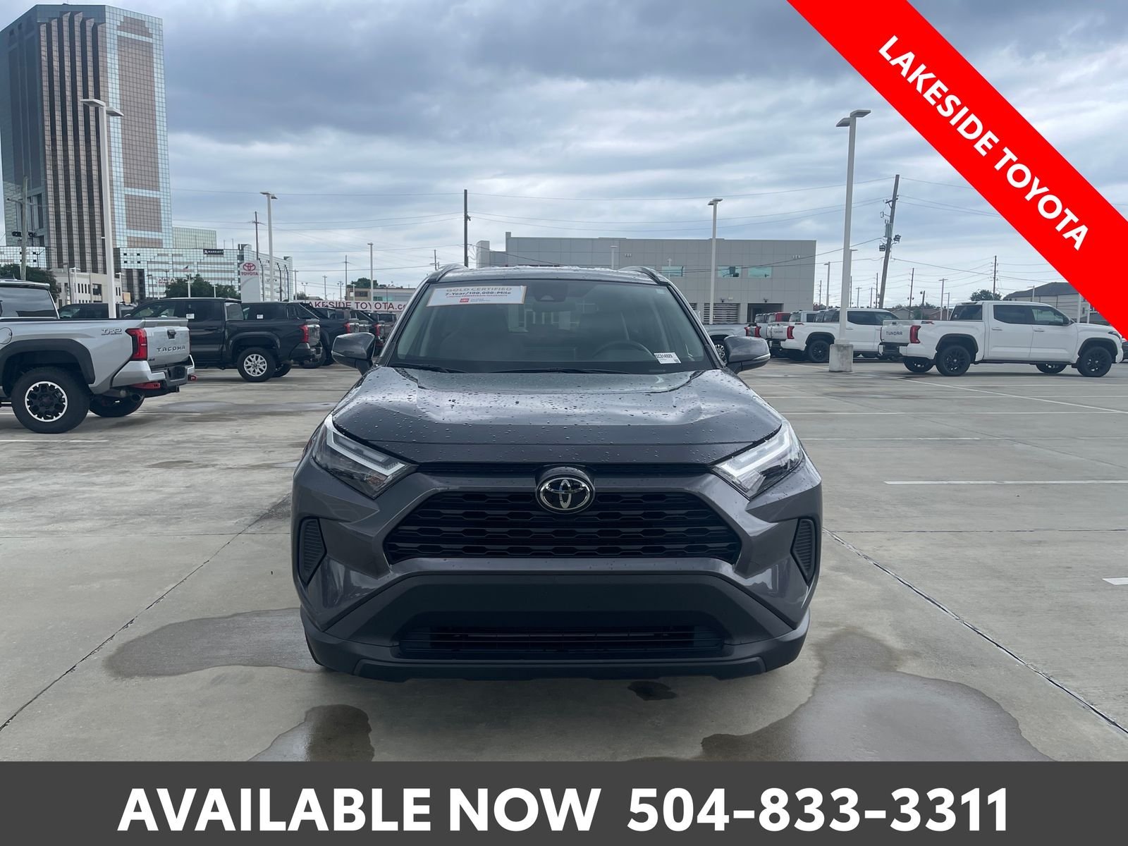 Certified Used 2025 Gray Toyota XLE image 9