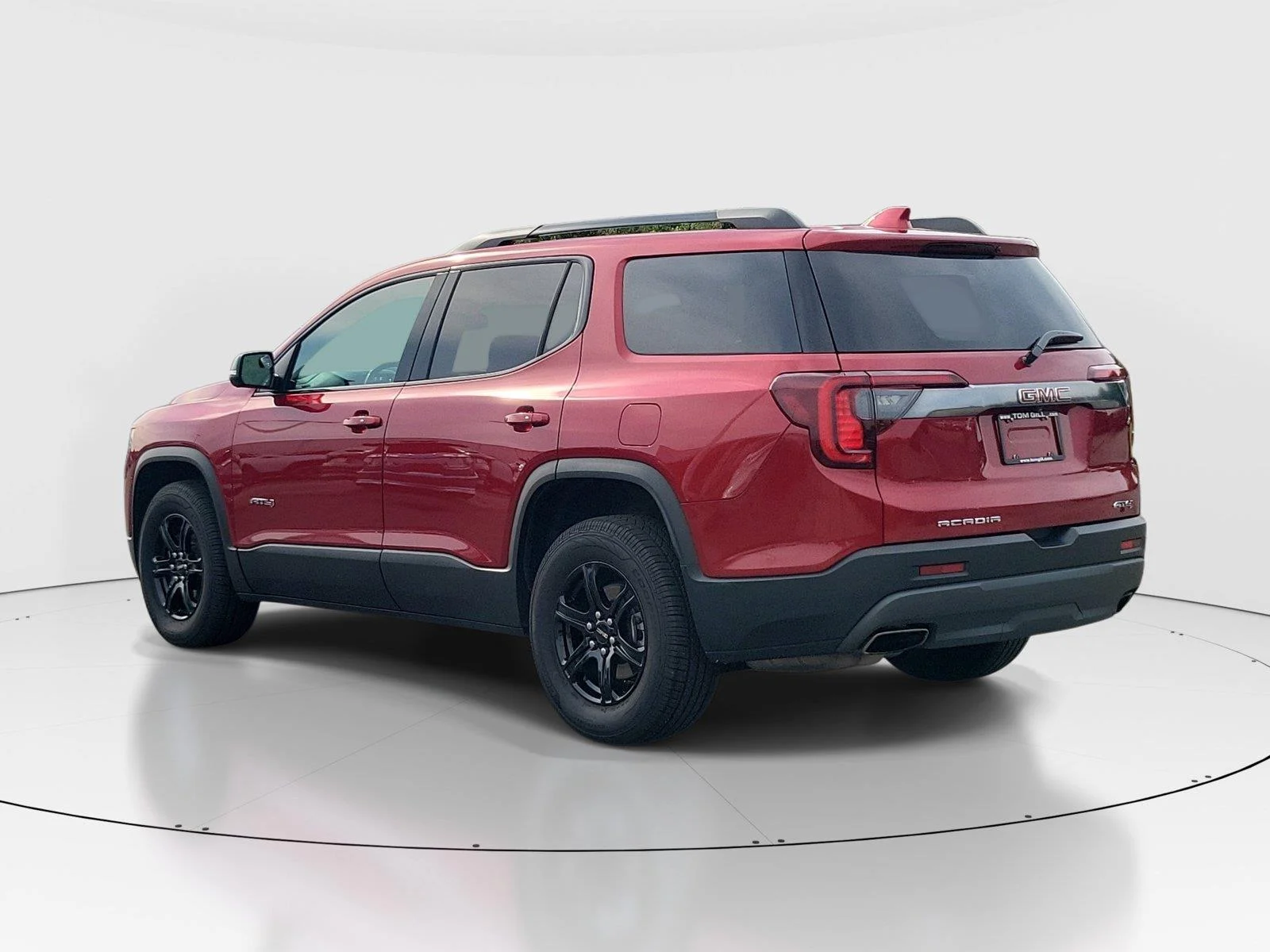 Used 2023 VOLCANIC RED TINTCOAT GMC AT4 image 3