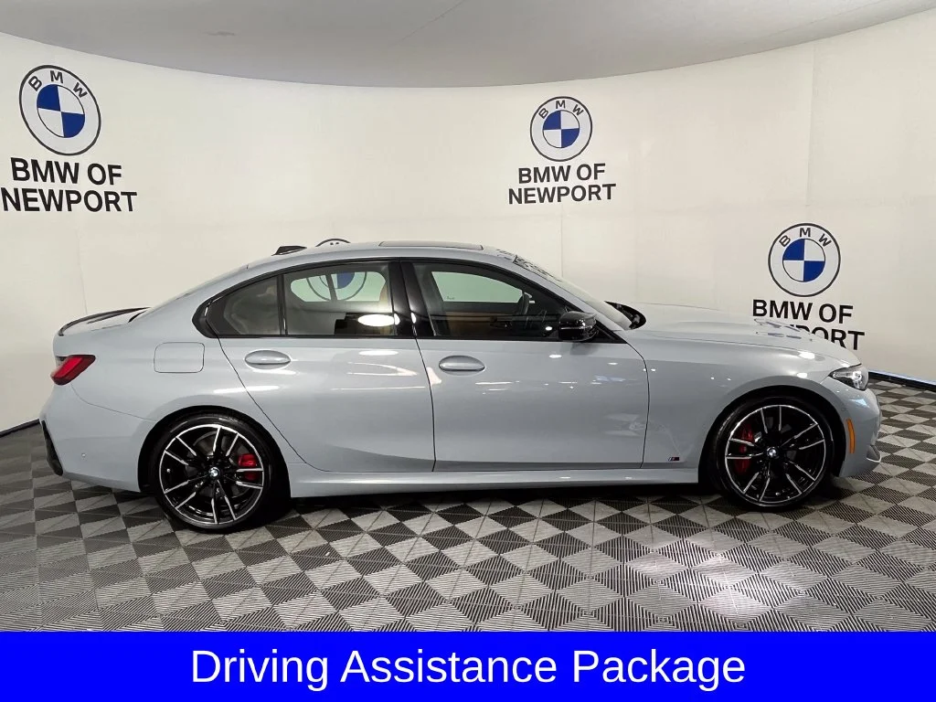 Certified Used 2025 Gray Metallic BMW M340i xDrive image 10