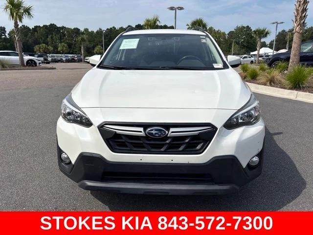 Used 2021 White Subaru Premium image 1