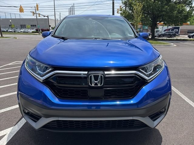 Certified Used 2020 Blue Honda EX image 3