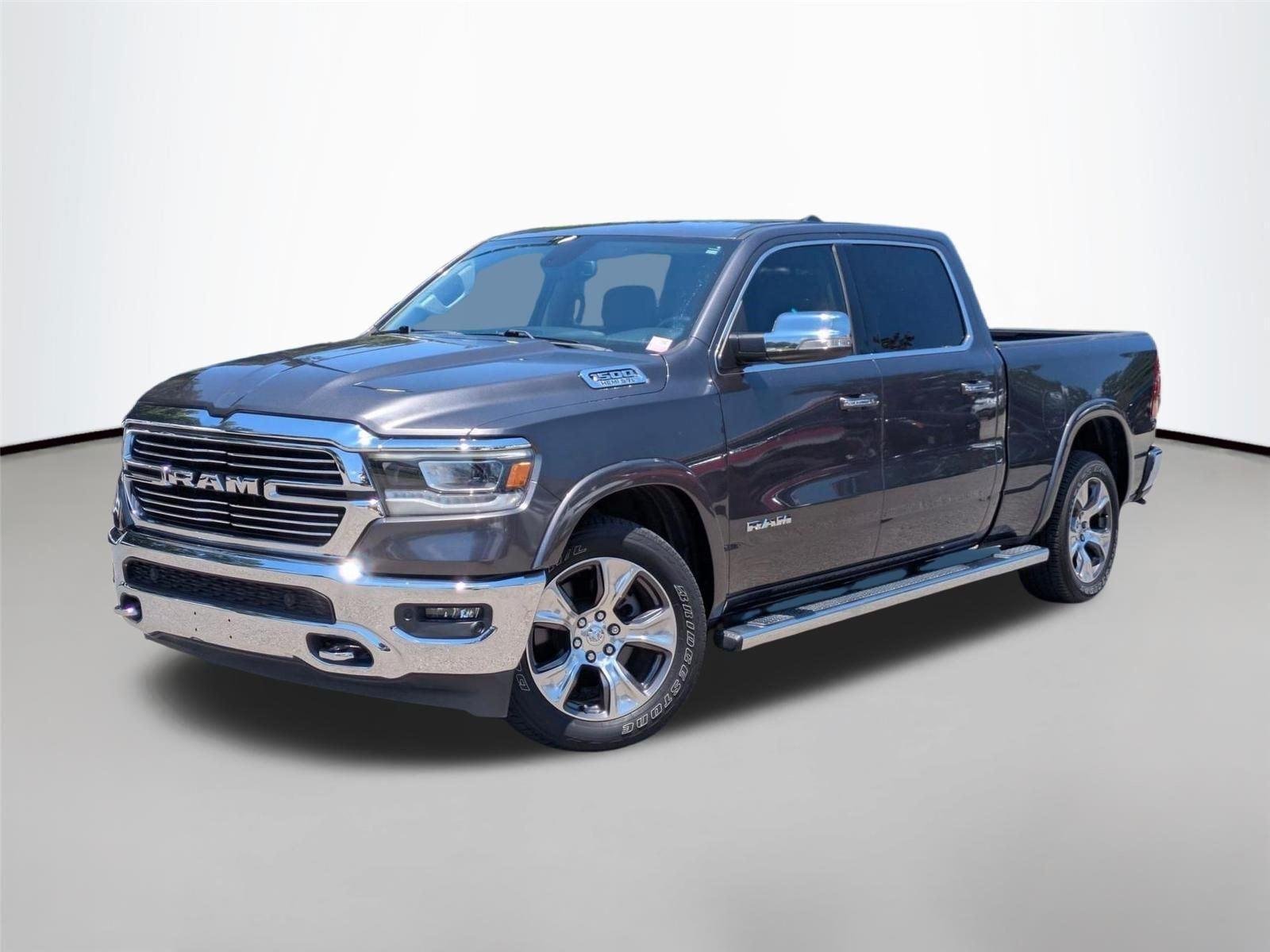 Used 2020 Granite Crystal Metallic Clearcoat Ram Laramie image 1