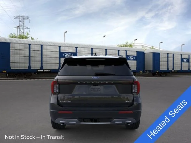 New 2026 Agate Black Metallic Ford Active image 5