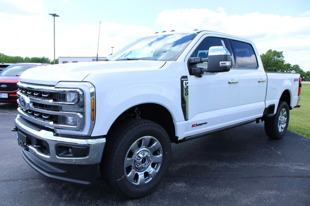 New 2026 Star White Metallic Tri-Coat Ford F-350® King Ranch® image 3
