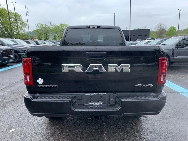 New 2026 Diamond Black Crystal Pearlcoat Ram Big Horn image 4