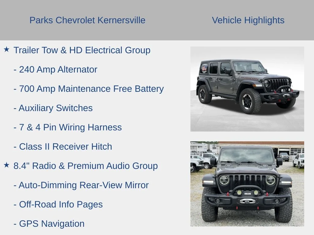 Used 2021 Gray Jeep Unlimited Rubicon image 17