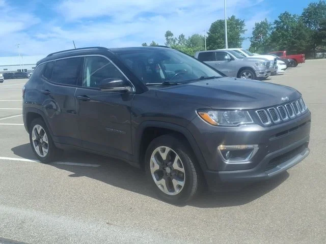 Used 2020 Jeep Compass Limited with VIN 3C4NJDCB2LT160072 for sale in Richmond, MI