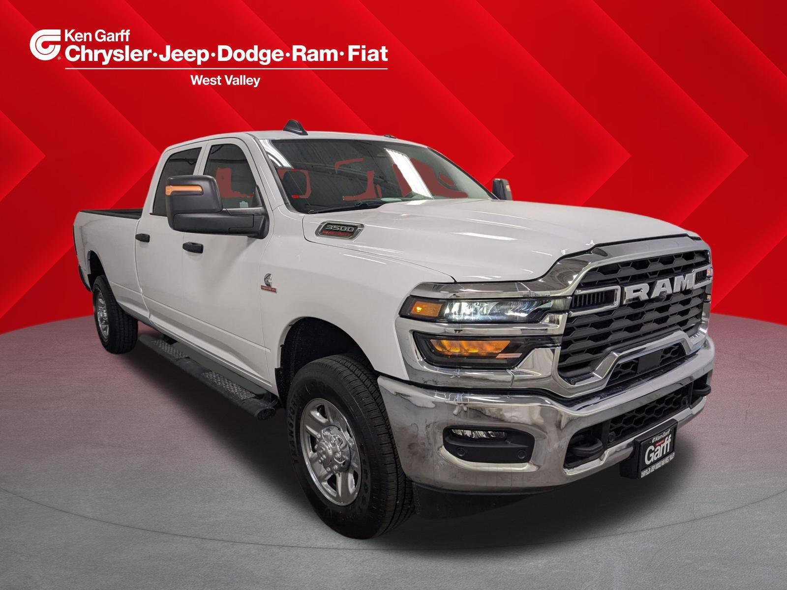 New 2026 Bright White Clear-Coat Exterior Paint RAM Tradesman image 1