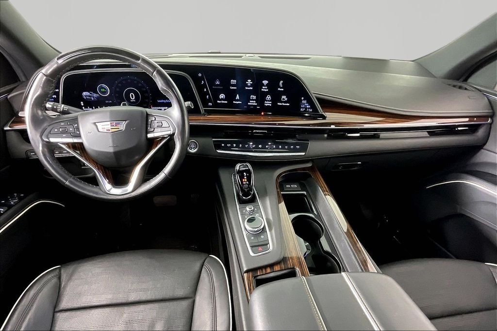 Used 2023 White Cadillac Premium Luxury image 7