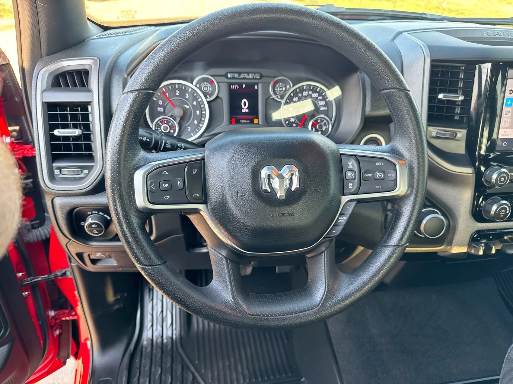 Used 2025 Flame Red Clearcoat Ram Tradesman image 14