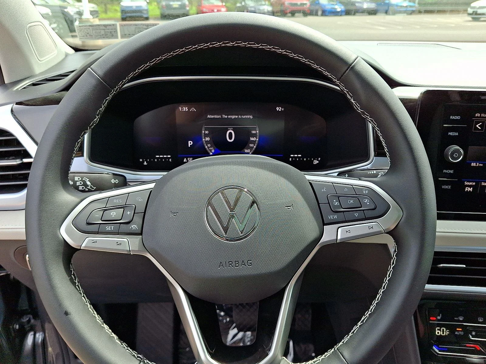 New 2026 Platinum Gray Metallic Volkswagen SE image 17