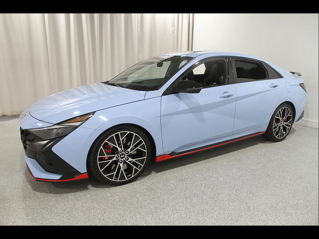 Used 2023 Performance Blue Hyundai Base image 3