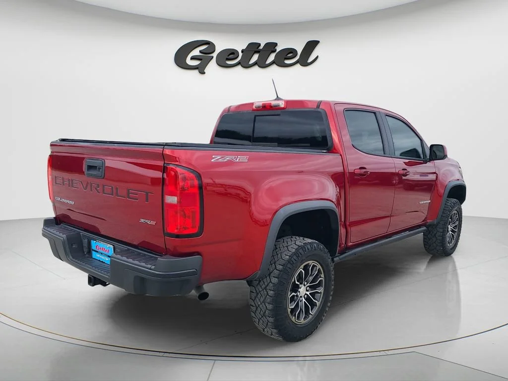 Used 2021 CHERRY RED TINTCOAT Chevrolet 4WD ZR2 image 5