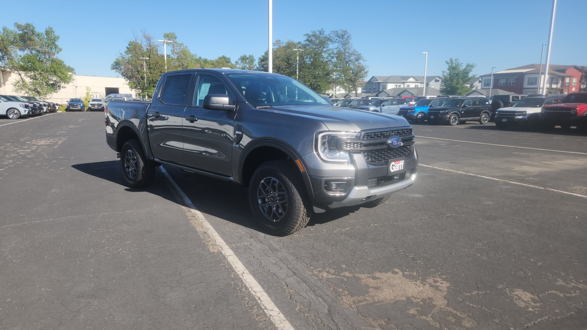 New 2026 Carbonized Gray Metallic Ford XLT image 9