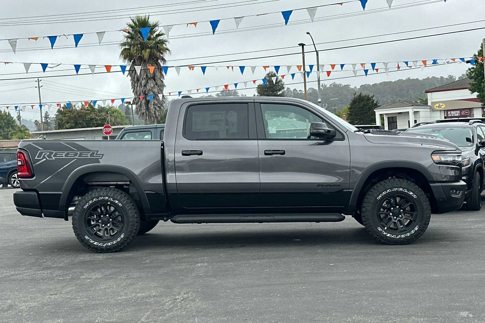 New 2026 Granite Crystal Metallic Clear-Coat Exterior Paint RAM REBEL image 3