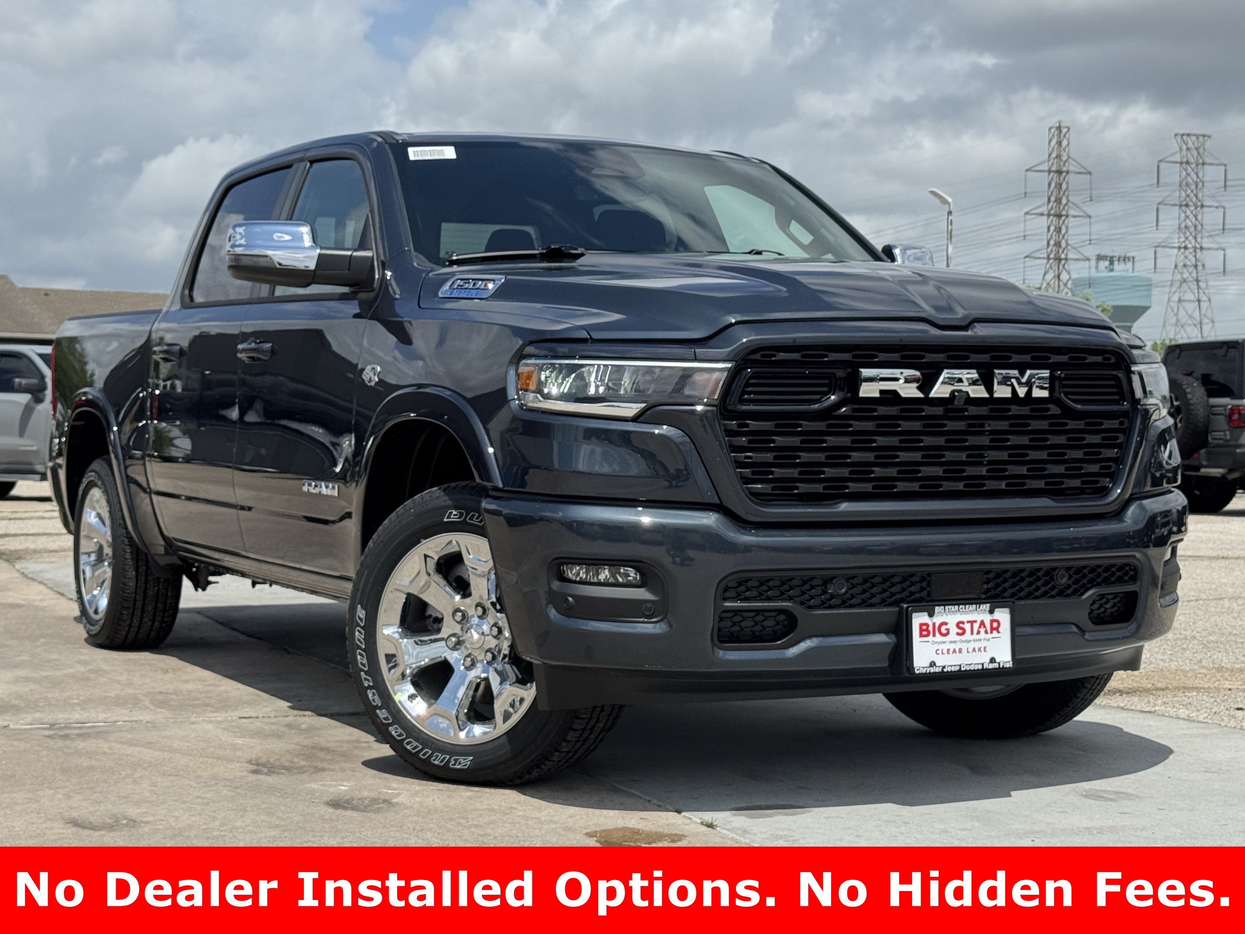 New 2026 Forged Blue Metallic Exterior Paint RAM Lone Star image 2
