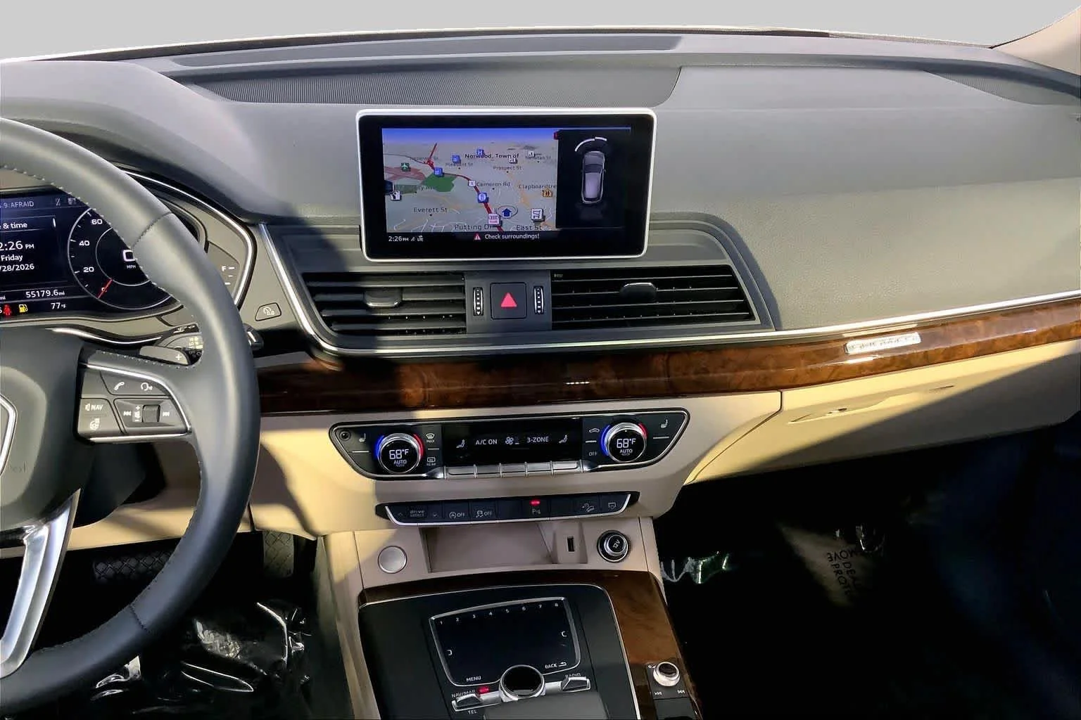 Used 2020 Moonlight Blue Metallic Audi Premium Plus image 7