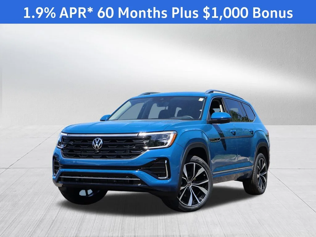 New 2026 Blue Volkswagen 2.0T SEL Premium R-Line image 1