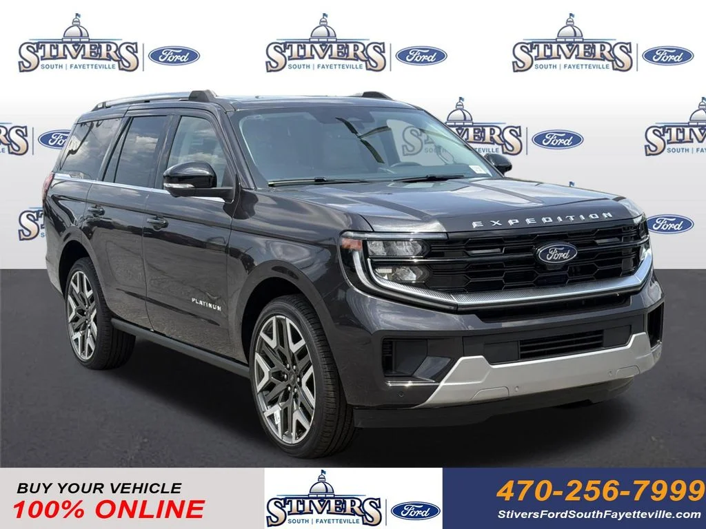 New 2026 Dark Matter Gray Metallic Ford Platinum image 1
