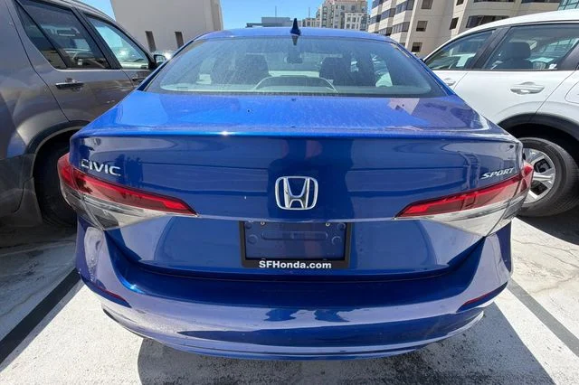 Certified Used 2023 Aegean Blue Metallic Honda Sport image 9