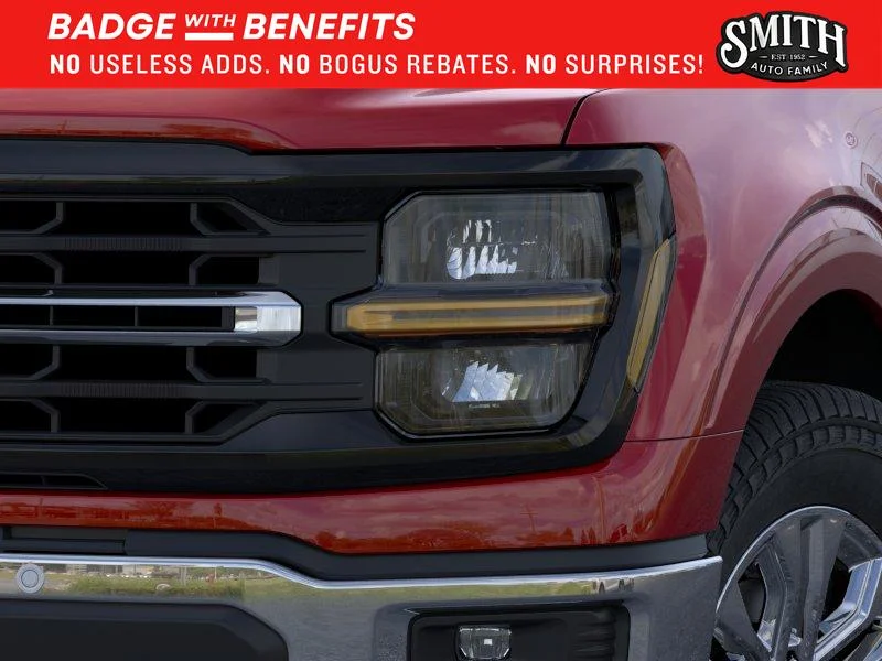New 2025 Rapid Red Metallic Tinted Clearcoat Ford XLT image 19