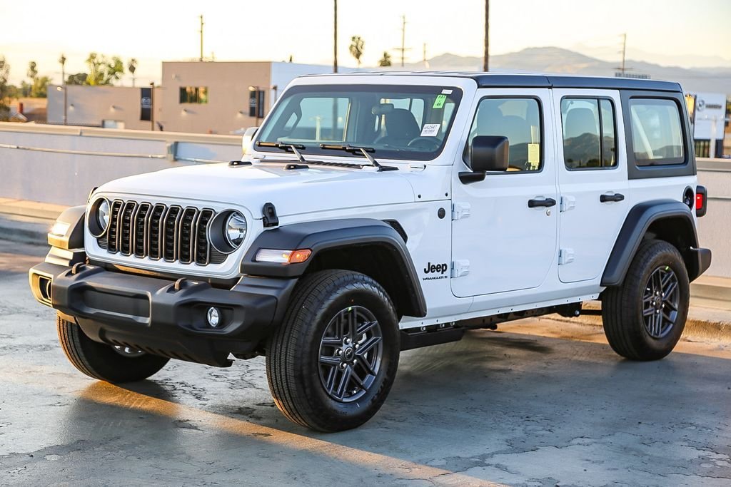 New 2026 Bright White Clearcoat Jeep Sport image 4