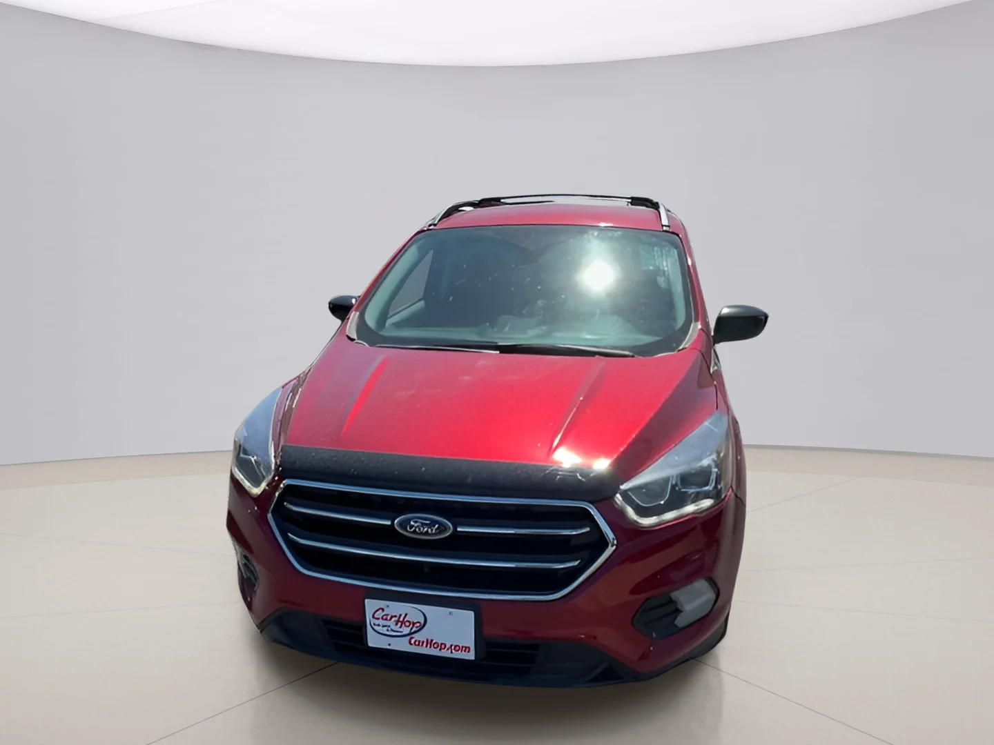 Used 2017 Red Ford SE 4WD image 3