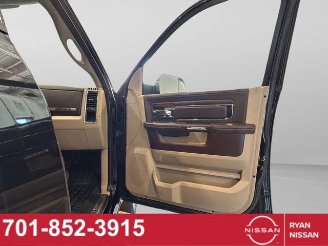 Used 2014 Black Clearcoat Ram Laramie Longhorn image 37