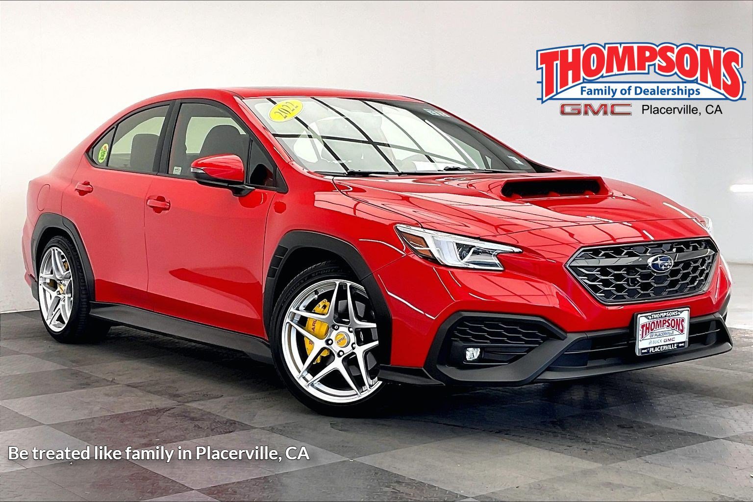 Used 2022 Ignition Red Subaru GT image 1
