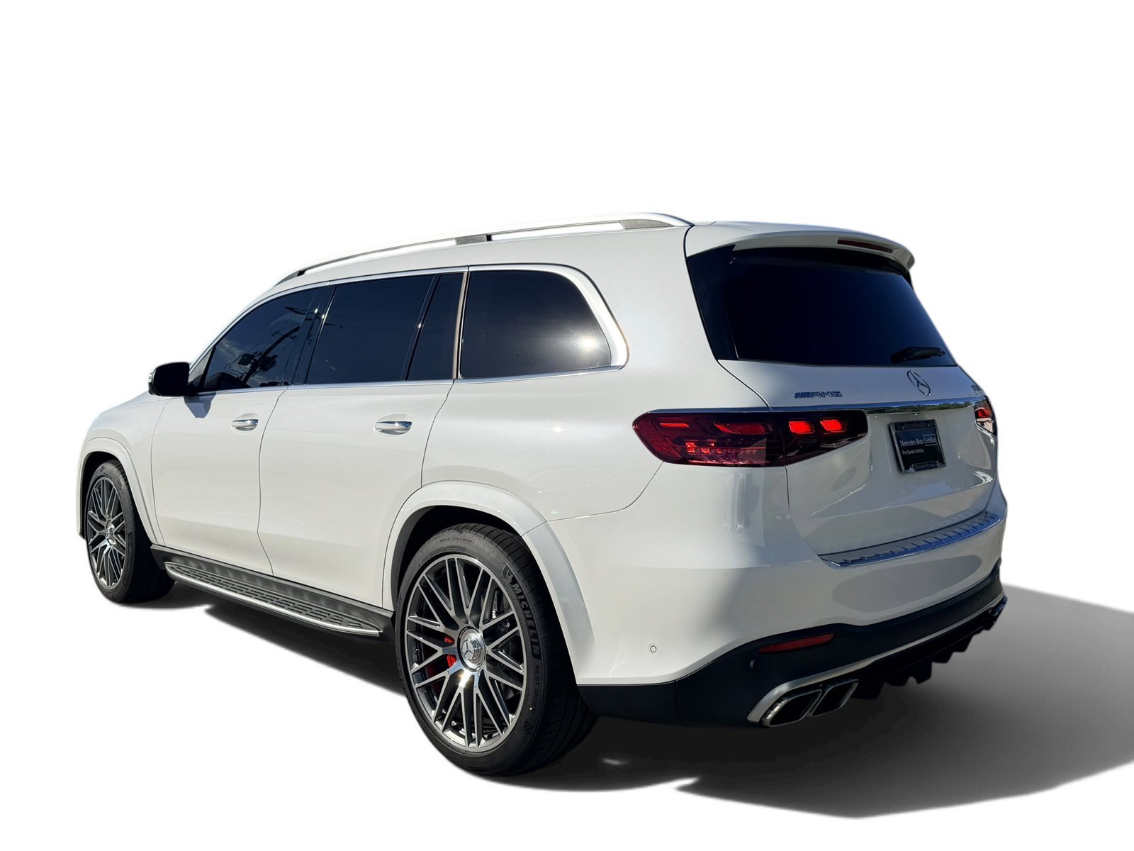 Certified Used 2025 Moonlight White Metallic Mercedes-Benz GLS 63 AMG® image 11