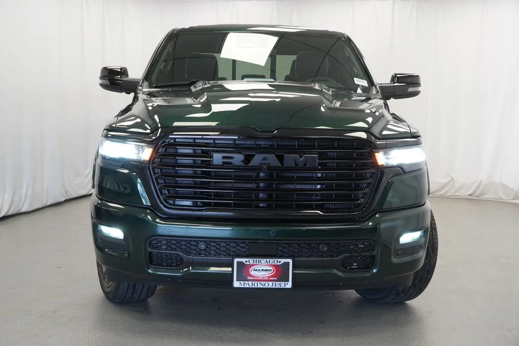 New 2026 Serrano-Green Metallic Exterior Paint RAM Laramie image 7