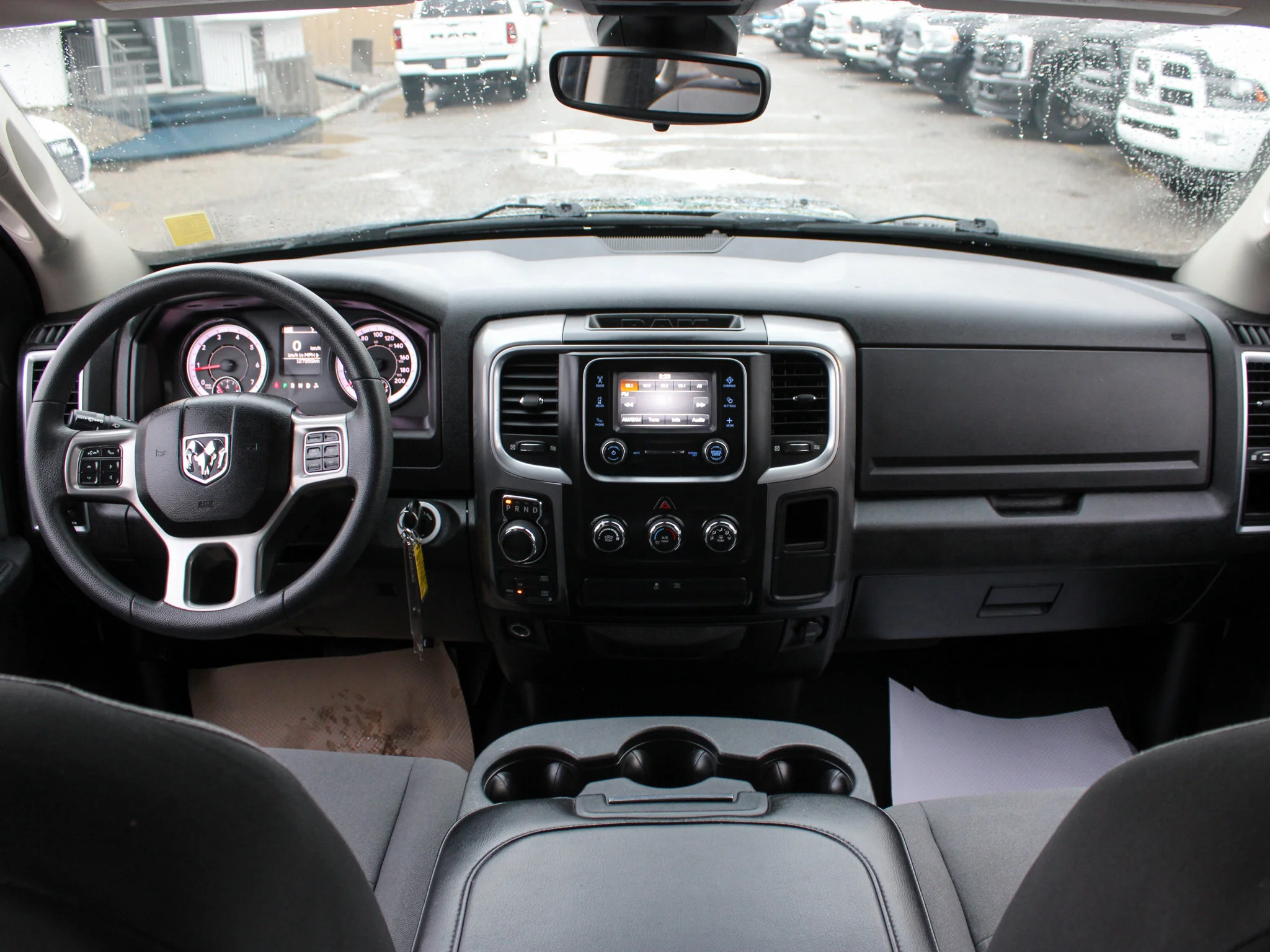 Certified Used 2021 Black RAM SLT * V6 | Backup Camera | Bedliner | Black Appearance Group | 3.55 rear axle image 4