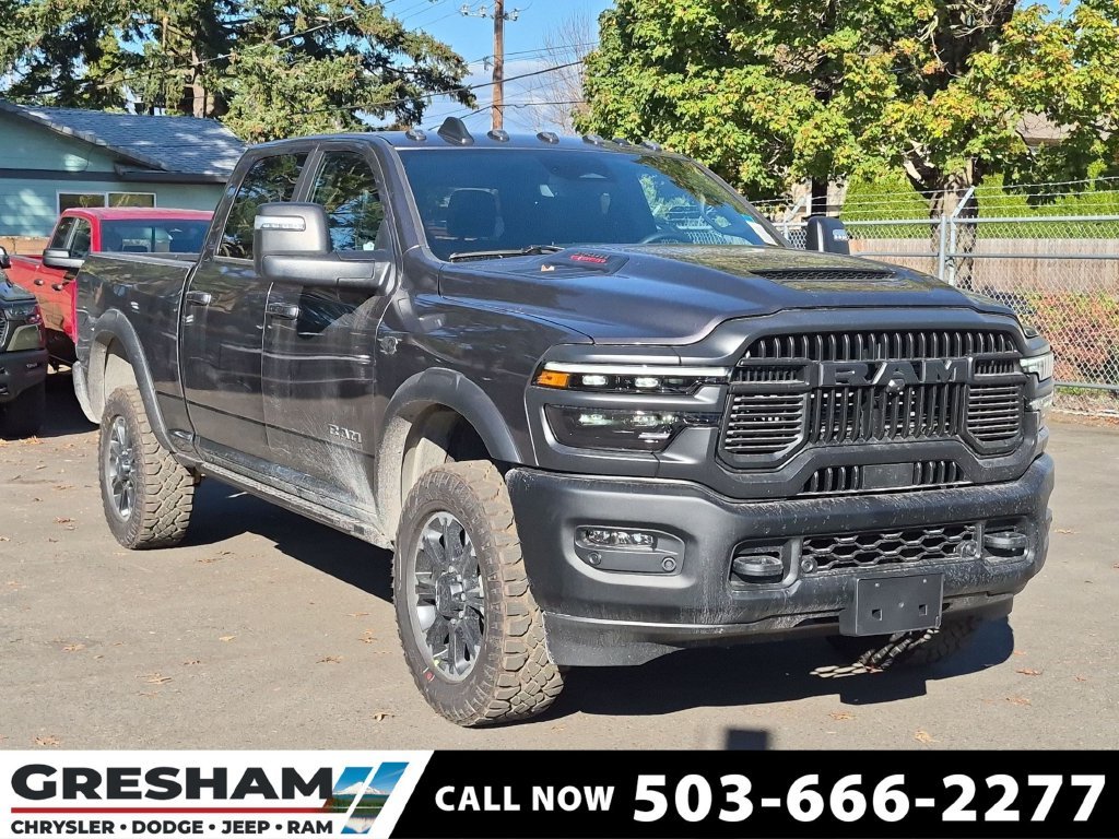 New 2027 Granite Crystal Metallic Clear-Coat Paint RAM Rebel image 1
