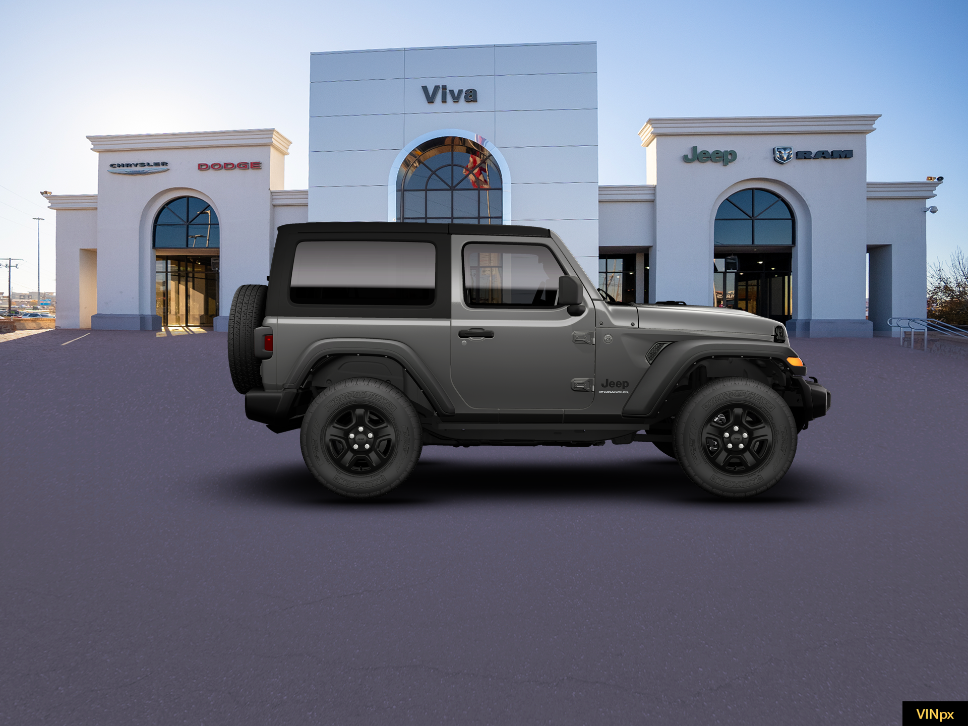 New 2026 Granite Crystal Metallic Clear-Coat Exterior Paint Jeep Sport image 9