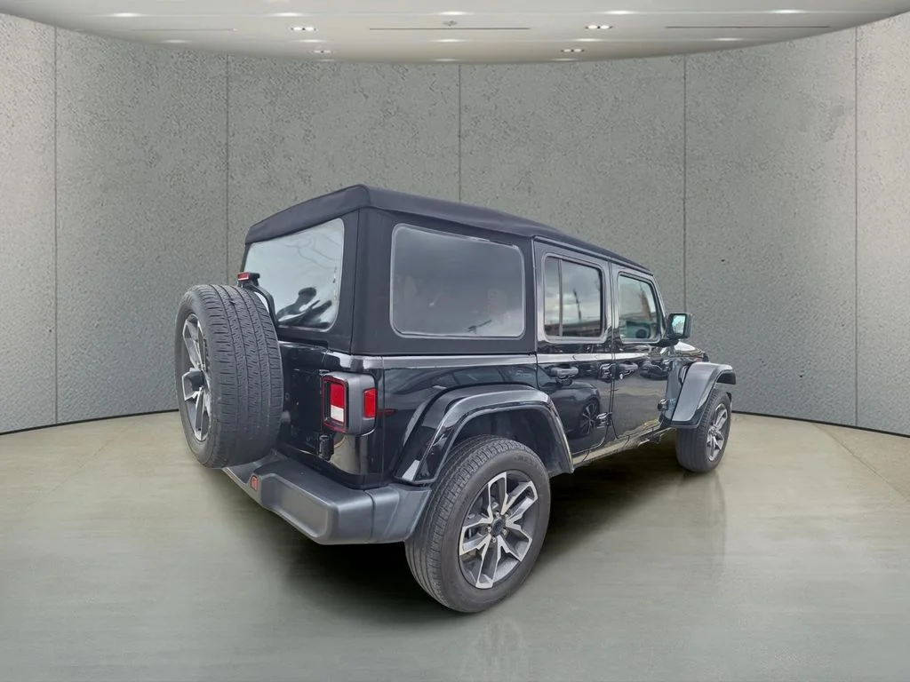 Used 2024 Black Jeep Sport S 4xe image 5